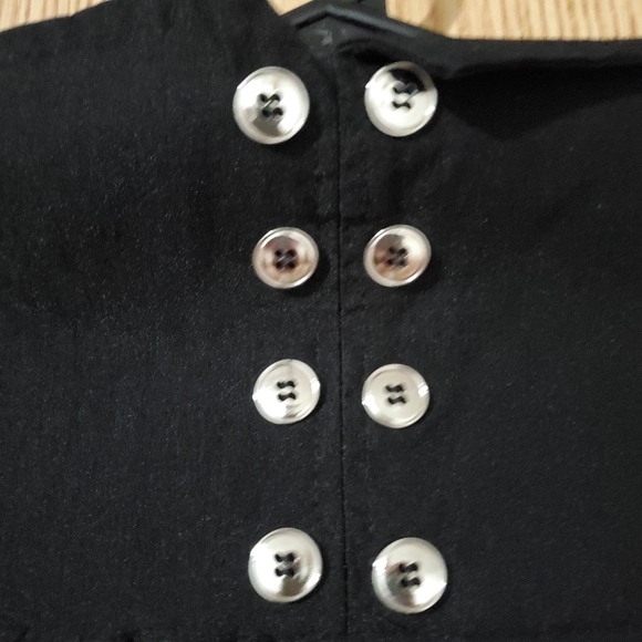 XL stretch black skirt knee length - Picture 2 of 4